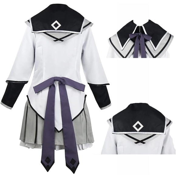 PUELLA MAGI MADOKA MAGICA ANIME COSPLAY, Uniform Costume, Sz L, Full Set Lijian - Picture 4 of 7